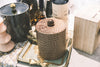 Alligator skin minibucket coffee