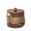 Wood Grain Nautical Rope